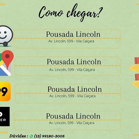 Pousada&Hostel Lincoln Praia Grande Εξωτερικό φωτογραφία