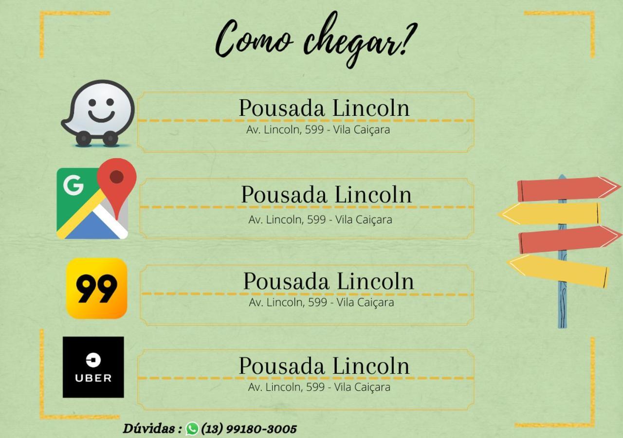 Pousada&Hostel Lincoln Praia Grande Εξωτερικό φωτογραφία